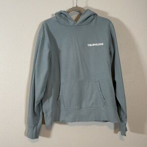 Elements by Talentless Light Blue Hoodie Size XL Extra Large 100% Organic Cotton